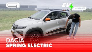 Dacia Spring rijtest goedkoopste EV van Nederland [upl. by Thaddus14]