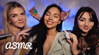 ASMR  Mes copines ASMRSerena et RoxaneASMR mendorment [upl. by Orat]