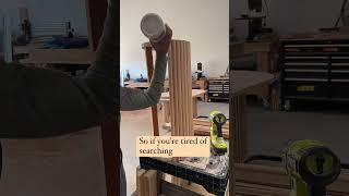 DIY fluted base dining table customwoodwork diy interiordesign finewoodwork customfurniture [upl. by Acir]