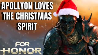 Apollyon Loves The Christmas Spirit Warmonger For Honor [upl. by Enerod841]