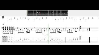 Masdo  Janji Manis Intro Guitar Tab Tutorial [upl. by Nocaed]