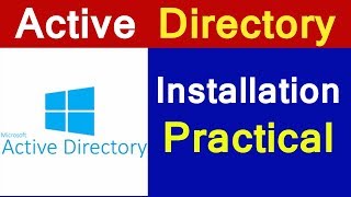 ACTIVE DIRECTORY INSTALLATION in windows server 2012 R2 Step by Step Hindi [upl. by Bathilda149]