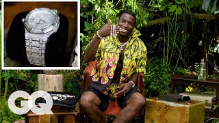 Gucci Mane Shows Off His Insane Jewelry Collection  On the Rocks  GQ [upl. by Edge]