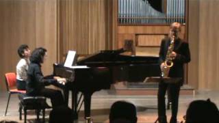 HINDEMITH Sonata for sax and piano  part IV [upl. by Hoisch]