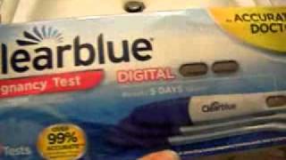 REVIEW Clearblue Digital Pregnancy Test [upl. by Lewie816]