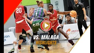 Highlights vs Malaga [upl. by Aramoy]