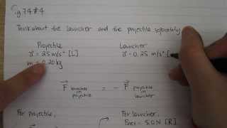 Newtons 3rd Law Problem Solving [upl. by Baillie850]