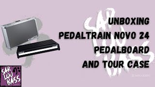 Unboxing video  Pedaltrain Novo 24 Pedalboard and Tour Case [upl. by Eissalc]