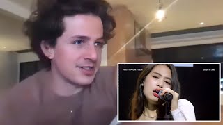 Charlie Puth Reaction To BABYMONSTER AHYEON Dangerously Cover [upl. by Aharon]