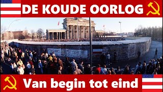 De Koude Oorlog van begin tot eind  In 8 minuten [upl. by Nylsor]