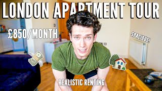 My LONDON Apartment Tour🏡 What £850Month Rent In London gets you [upl. by Ahsineg]