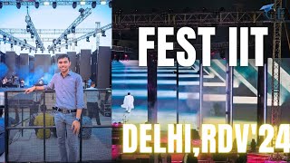 IIT Delhis Fest Rendezvous 2024 Fest vlog [upl. by Trisha]