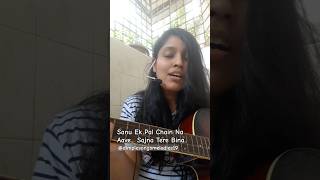 Sanu Ek Pal Chain Na Aave cover by Dimple  Jubin Nautiyal [upl. by Hoon]