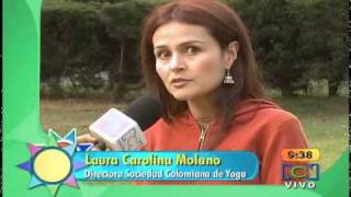 Expo Yoga en RCN Tv Muy Buenos Días [upl. by Marve]