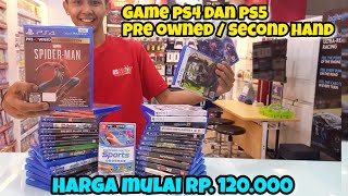 Harga game bekas ps4 amp ps5 murah  game pre owned  ps5 slim 2024  beli di gsshop bandung [upl. by Kramlich]