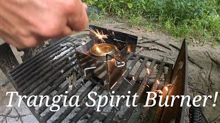 Trangia Spirit Burner Alcohol Stove  First Impressions [upl. by Kylynn865]