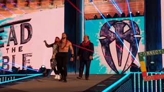 Roman Reigns WrestleMania 37 entrance [upl. by Inalel]