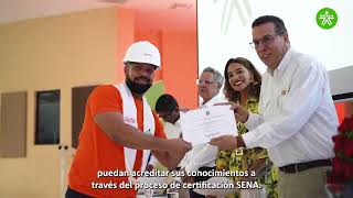 36 plomeros empíricos certificaron sus competencias [upl. by Daggna]