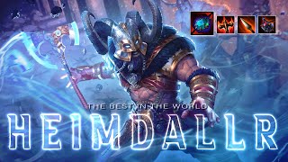 Try my new BLUESTONE HEIMDALLR build to CARRY Smite games [upl. by Adnofal]