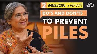 Best Tips to Get Rid of Piles Permanently  Dr Hansaji Yogendra [upl. by Nepets]