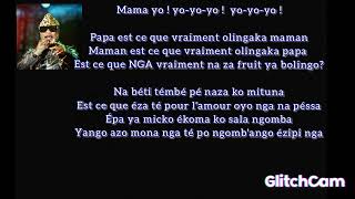 Koffi Olomide  Phaseur Paroles Vidéo Lyrics [upl. by Brahear]