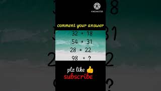 Maths logic questions plz do subscribe for more videos [upl. by Ravid423]