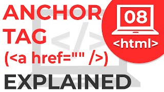 How to link pages in HTML Anchor Tag in HTML a Tag in HTML  Web Development Tutorials 8 [upl. by Suraved914]