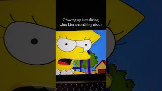 🥹 Awe lisa thesimpsons simpsons woman women womansrights project2025 2024election [upl. by Anikes]