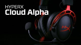 Console and PC Gaming Headset  HyperX Cloud Alpha [upl. by Rennoc851]