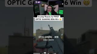 Scump Reacts to FIRST OPTIC GAMING BO6 WIN 😁 [upl. by Clarhe]