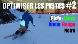 SkiOPTIMISER les pistes 2  Conseils Verte bleue rouge noire à FontRomeu Pyrénées [upl. by Deragon440]