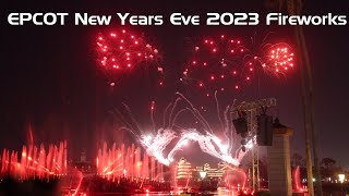 EPCOT New Years Eve 2023 Fireworks Full Show in 4K  Walt Disney World Orlando Florida 2023  2024 [upl. by Lotus323]