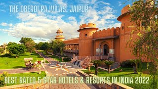 13  The Oberoi Rajvilas Jaipur  Best Rated Resorts amp Hotels in India  2022 [upl. by Jasik]