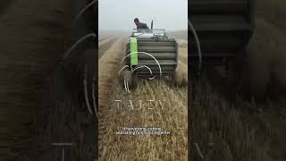 PTO Type Round Silage Harvester Baler Machine [upl. by Mirth]