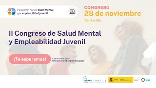 II Congreso Salud Mental y Desempleo Juvenil [upl. by Clinton]