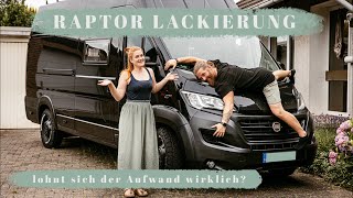 F05  DIY Campervan  Raptor für Felgen und Plasitkteile  Fiat Ducato L5H3 [upl. by Audrie]