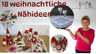 Einfache Nähideen für die Weihnachtszeit DIY [upl. by Wilcox621]