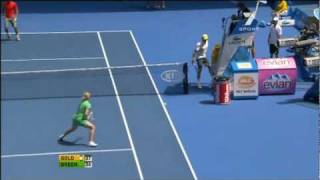 Funny Federer around the net HD [upl. by Naro651]