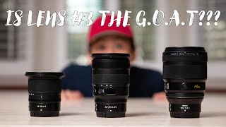 TOP 3 GREATEST NIKON Z Mirrorless Lenses Ive EVER Used 2024 Edition [upl. by Yme852]