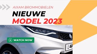 HET NIEUWE 2023 MODEL VAN AIXAM ambition [upl. by Alit]