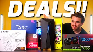 The BEST 👑 Amazon Prime Day amp Newegg Fantastech PC Build Deals [upl. by Dirrej]