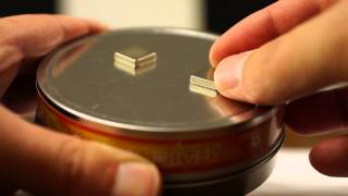 Diamagnetic Levitation with Pyrolytic Graphite  20 HowTo [upl. by Esiom]