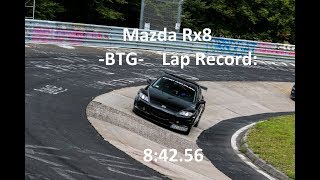 Mazda Rx8  Nürburgring Lap Record 84256  Rotary Team Poland [upl. by Godfrey]