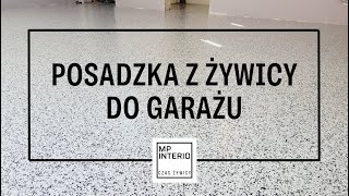 Doskonała żywiczna posadzka do Twojego garażu Żadnych fug i łaczeń [upl. by Lletnom706]