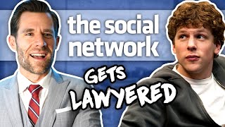 Real Lawyer Reacts to The Social Network Full Movie  LegalEagle [upl. by Alehcim657]