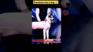 Man Transforms into a Dog on AGT Americas Got Talent😱 Duo Schumacher agt americasgottalent bgt [upl. by Fiore]