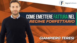 Come compilare la fattura in Regime Forfettario [upl. by Acnalb899]