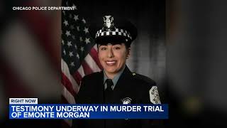 Slain Ofc Frenchs partner takes stand in Emonte Morgan murder trial [upl. by Edorej]