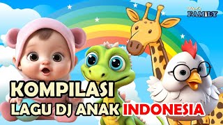 Kompilasi Lagu Anak Balonku ada lima Cicakcicak didinding  Khots Family [upl. by Nonnac160]