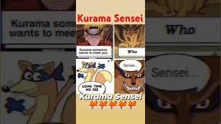 KURAMAS SENSEI 9TAIL beast🦊🦊🦊🦊🦊🦊🦊🦊🦊🦊🦊🦊 [upl. by Ivanna]